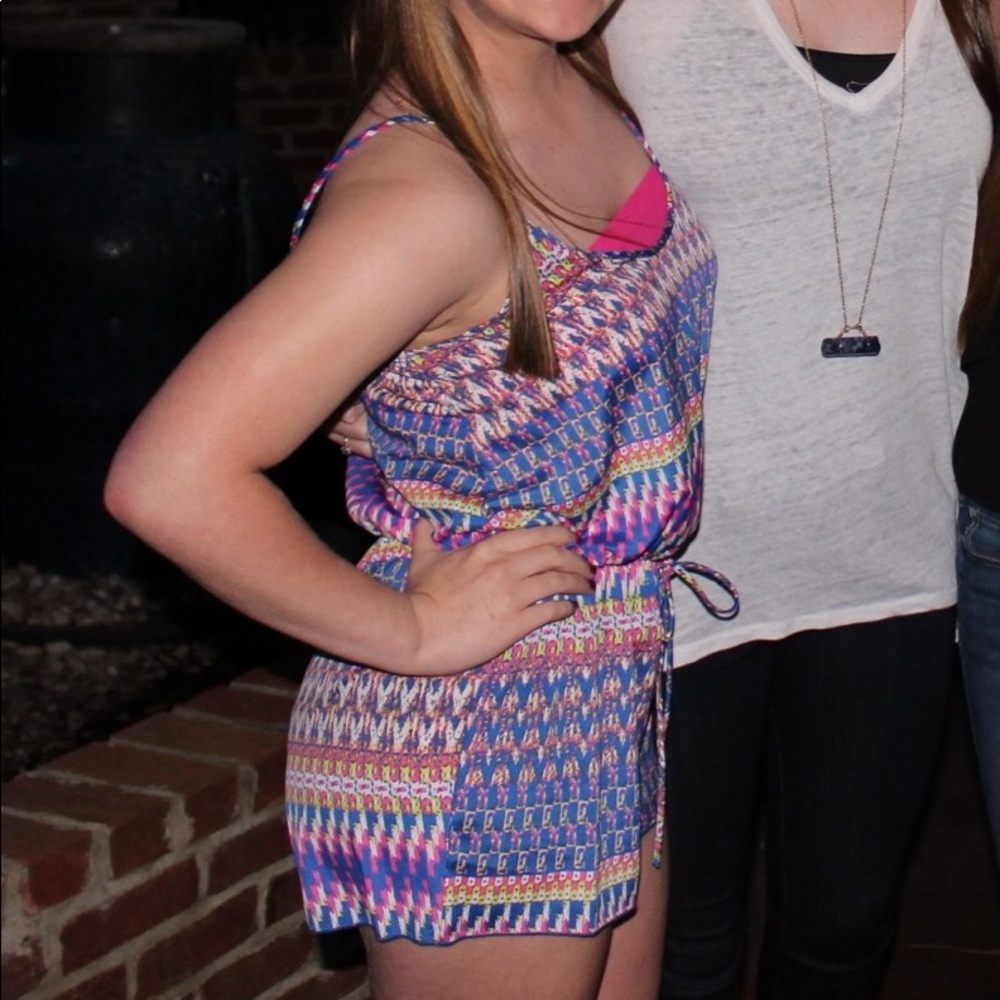 Topia multicolor romper